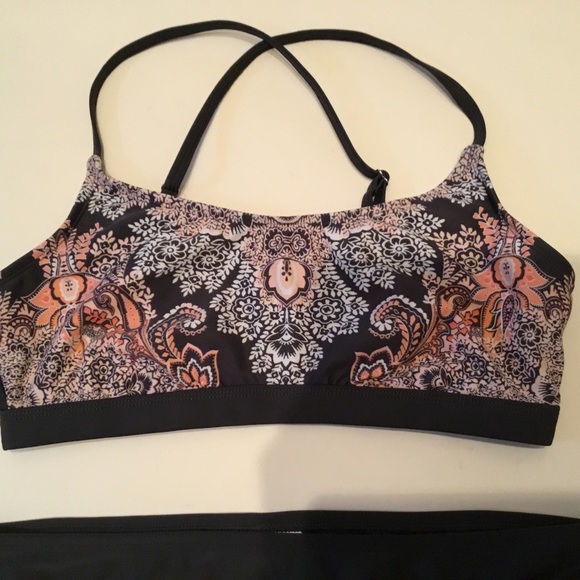 KONA SOL grey multicolor paisley bikini - Picture 4 of 14